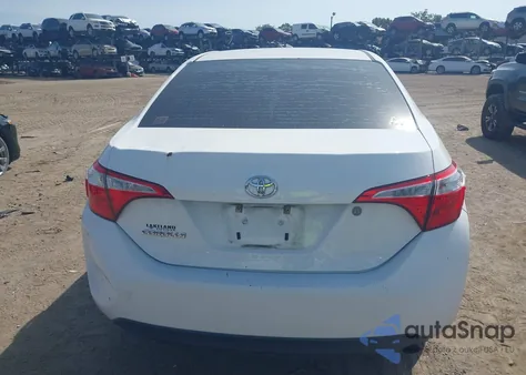 2016 Toyota Corolla L z USA, uszkodzony, nr VIN 2T1BURHE4GC638320